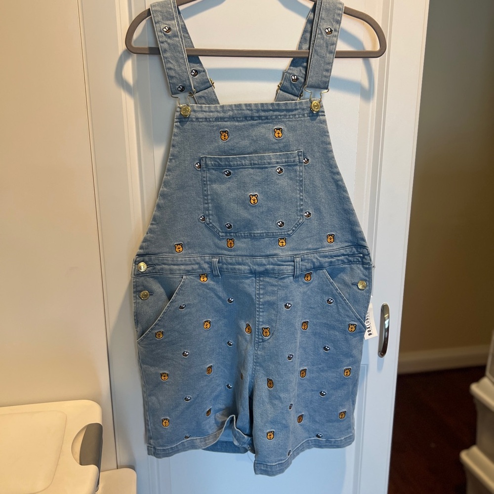 Pooh Bear Denim Overalls